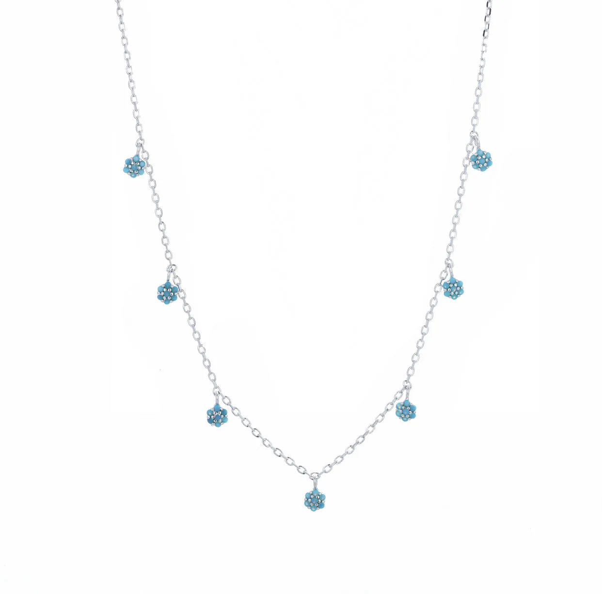 ANYA SILVER NECKLACE