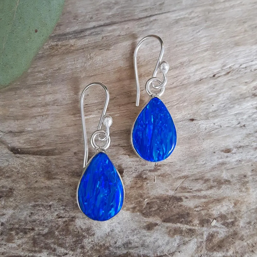 Flinder Blue Renoir Drop Earrings