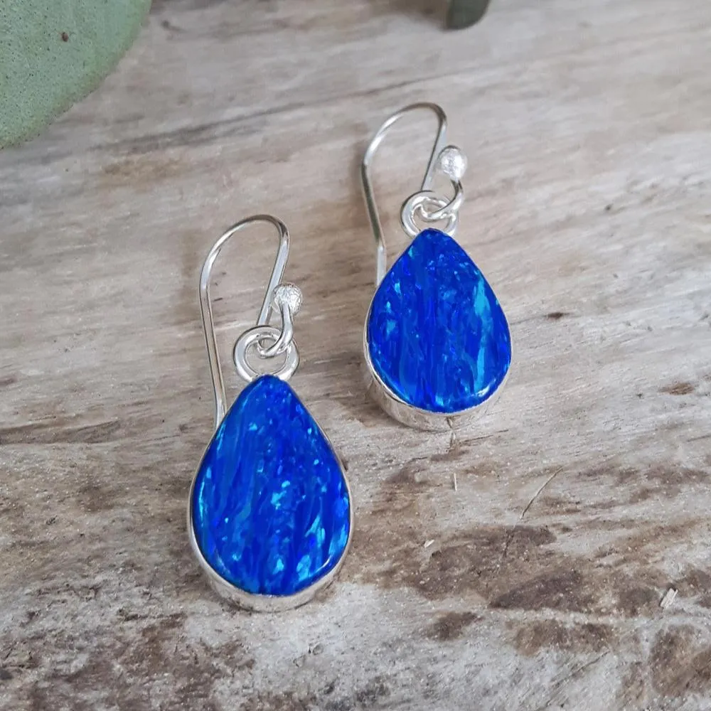 Flinder Blue Renoir Drop Earrings