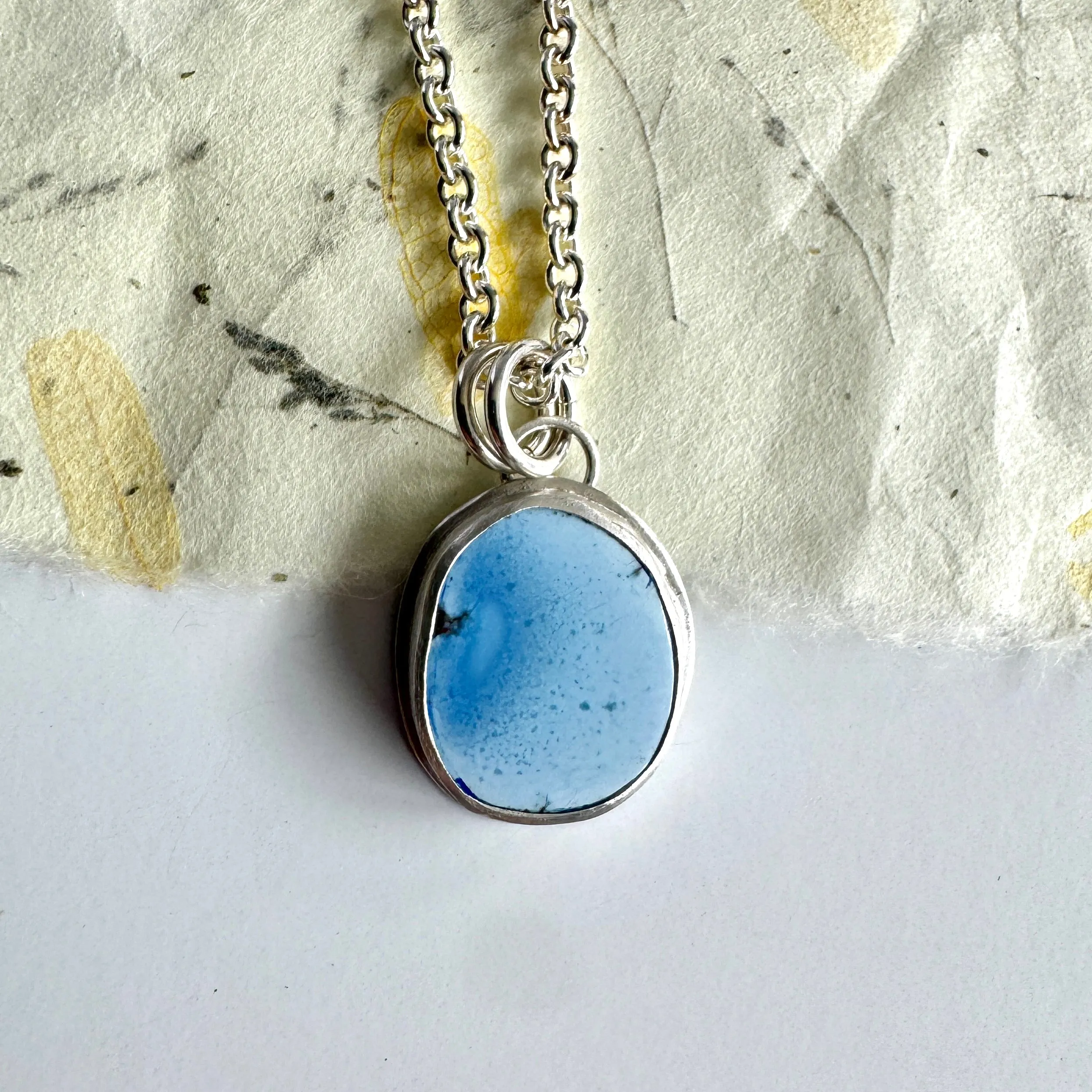 Golden Hills Turquoise Large Pendant