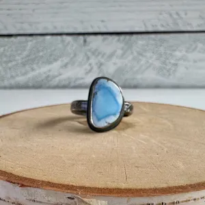 Golden Hills Turquoise Oxidized Ring