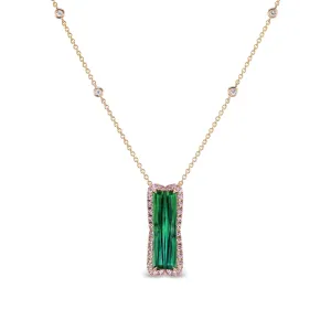 Green Tourmaline Necklace
