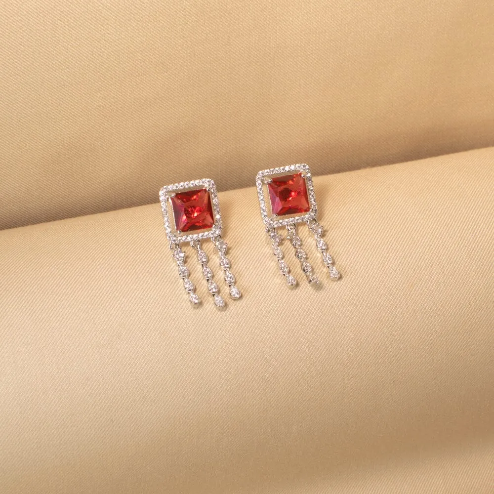 Mareena Red Necklace Set