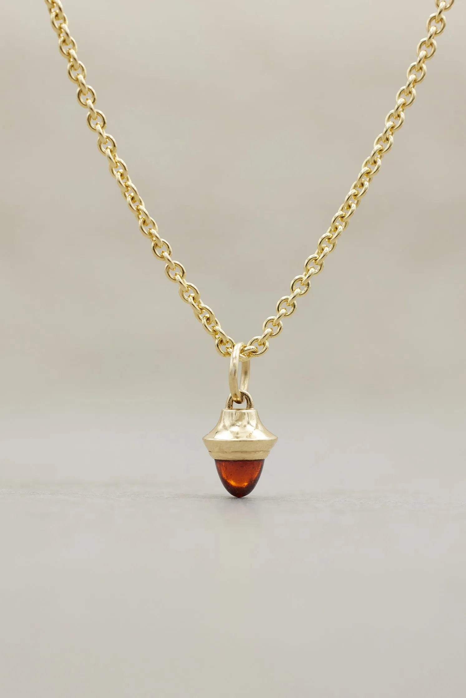 Red Garnet Mini Acorn