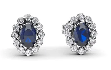 Sapphire Earrings