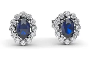 Sapphire Earrings