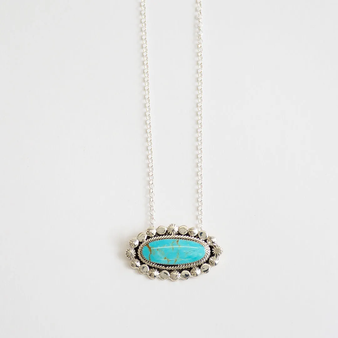Sleeping Beauty turquoise necklace