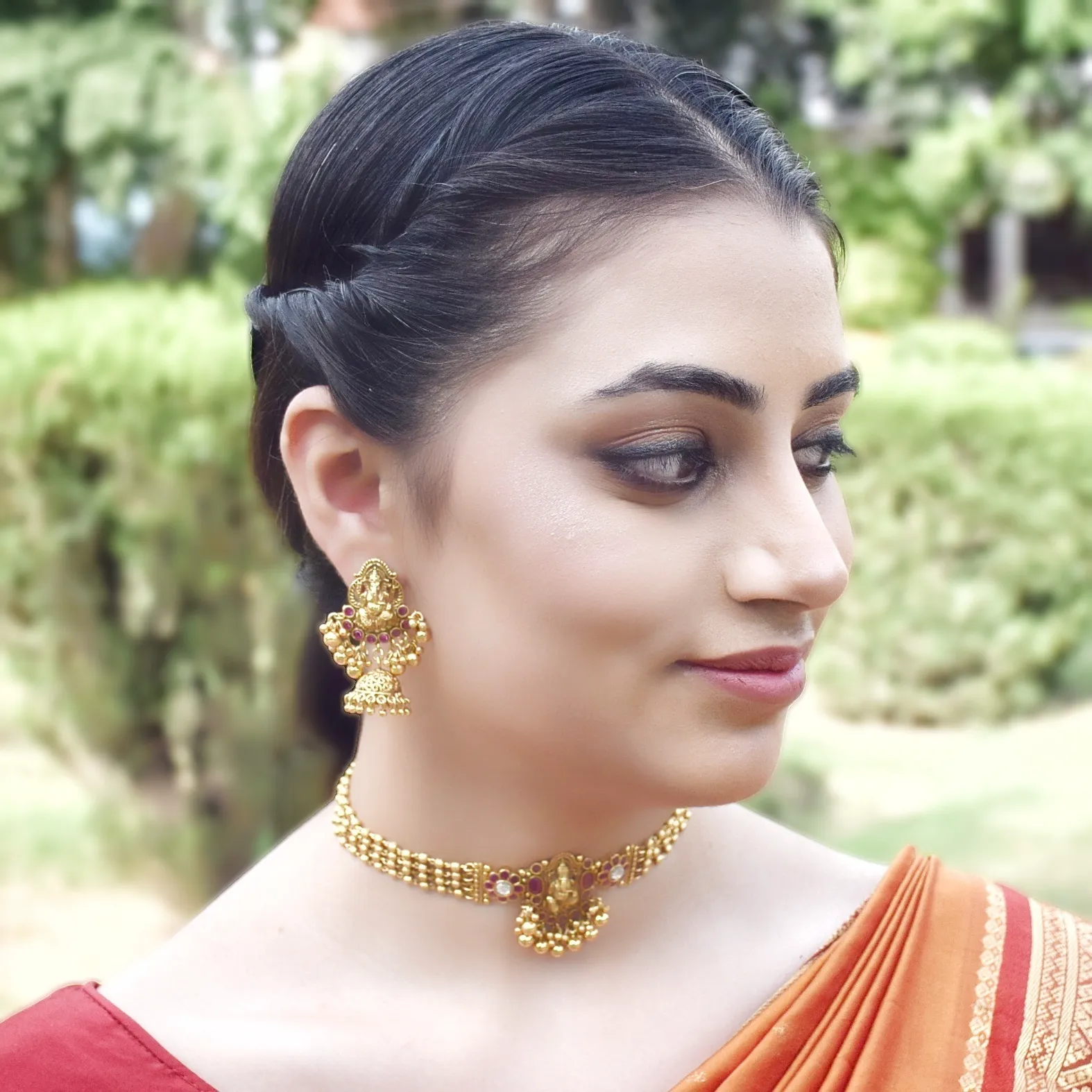 Temple Choker Set 1543-28