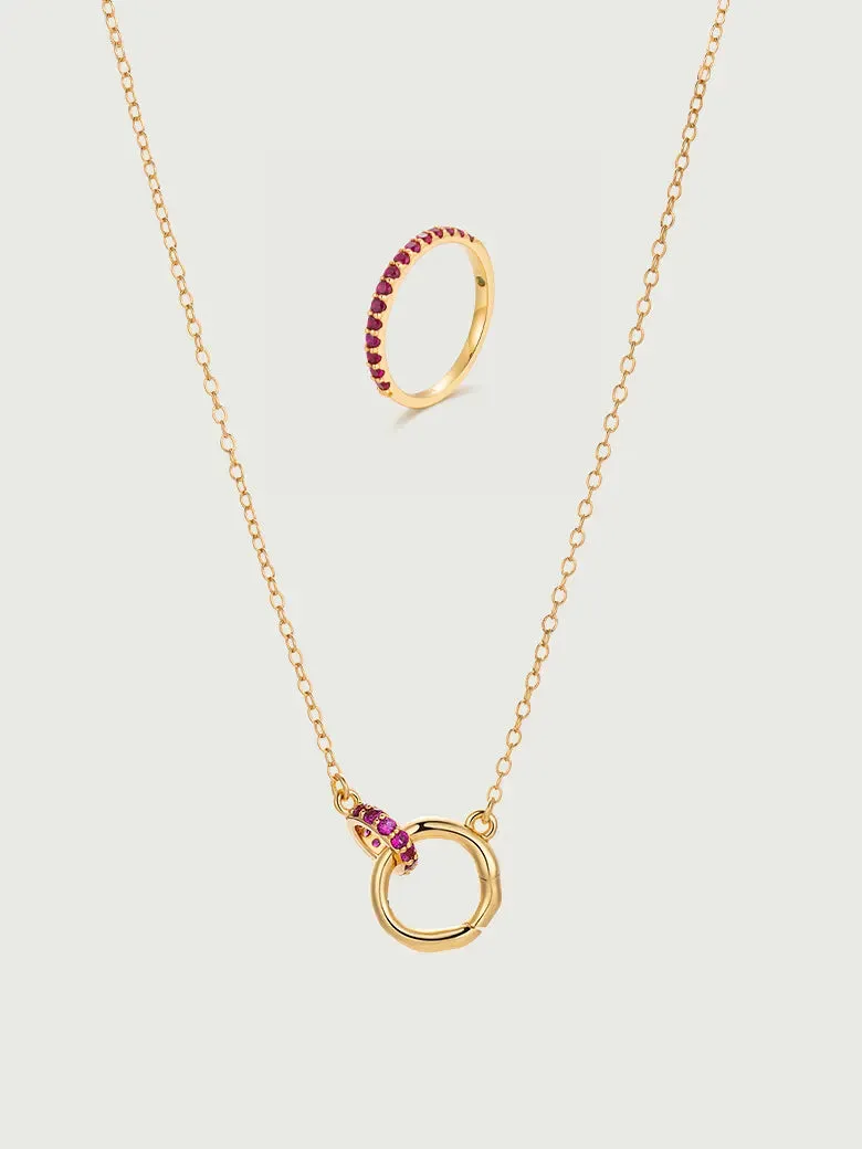 The Gemstone Jewelry Set