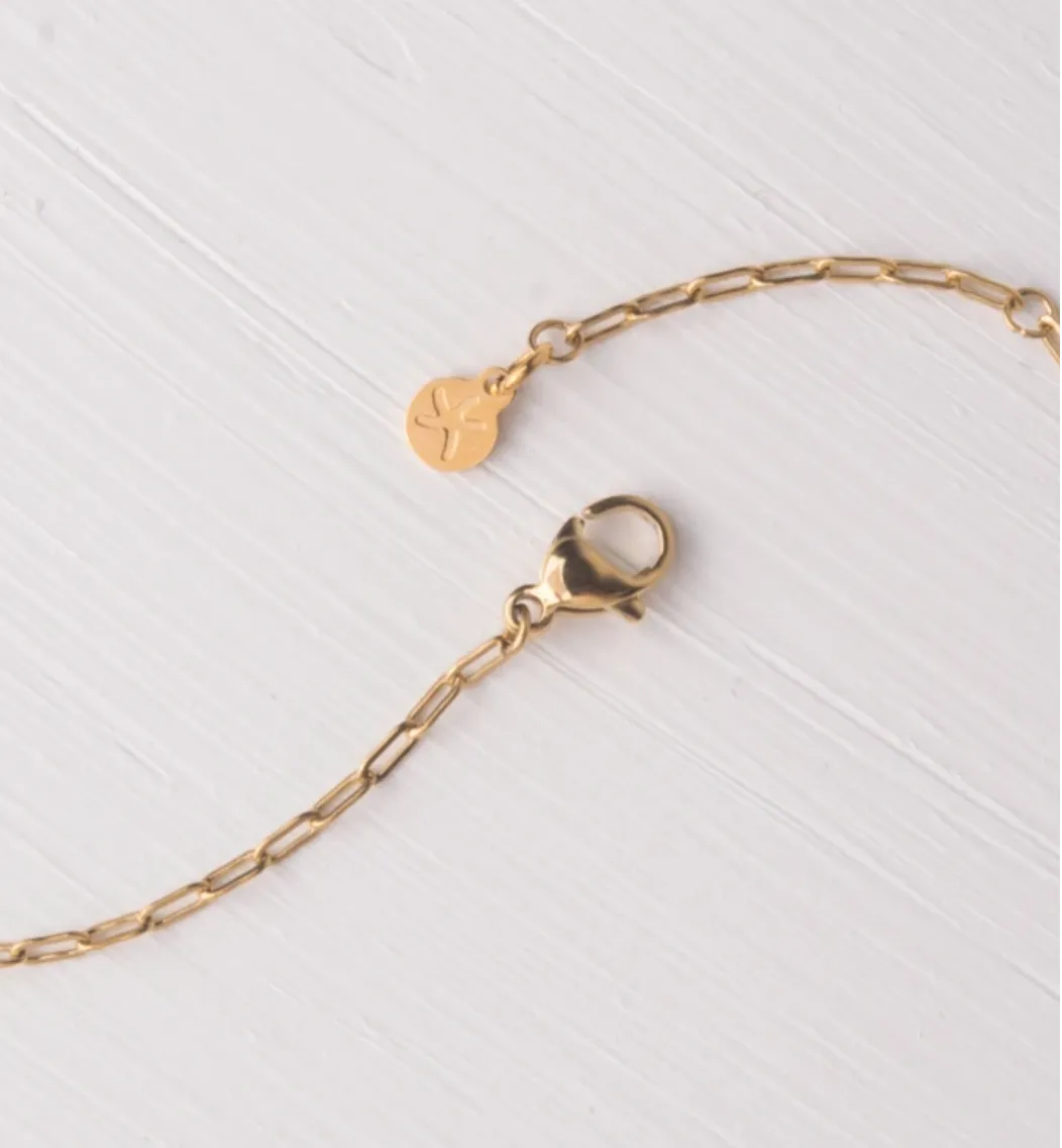 Turquoise Gold Bar Necklace- Give Freedom To Girls & Women